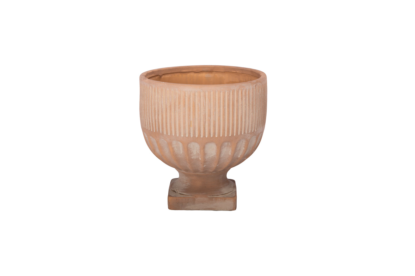 Lou Goblet-Style Pedestal Planter