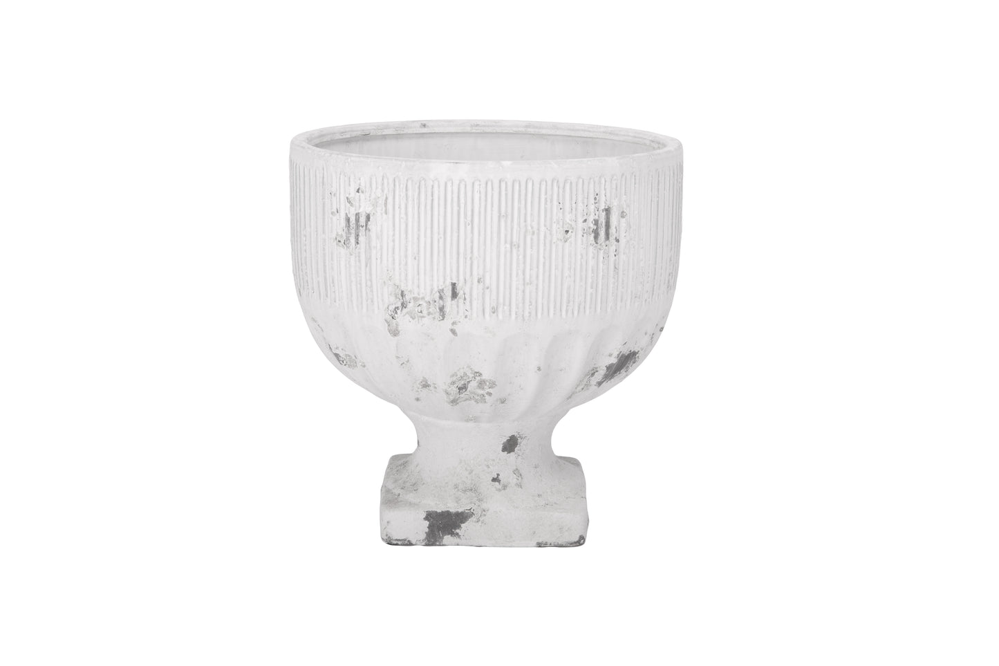 Lou Goblet-Style Pedestal Planter