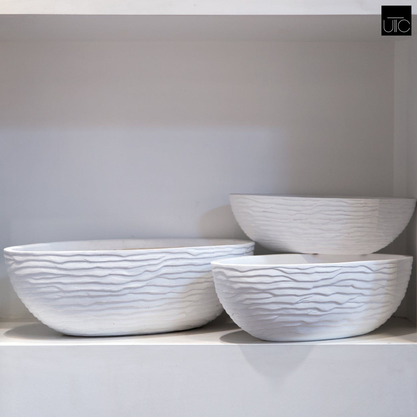 Gladys Boat Shape Planter Set (Set of 3)