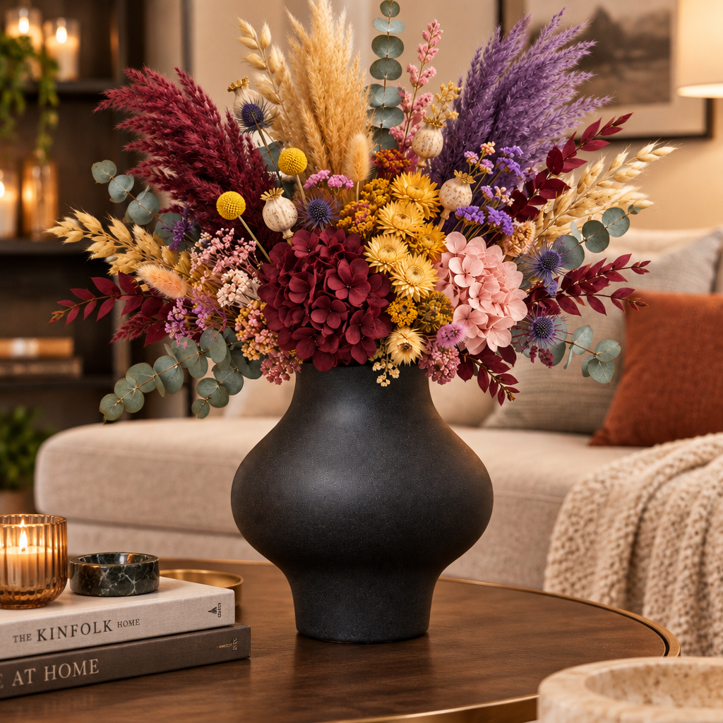 Selora Ceramic Round Bellied Vase