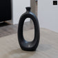Nelya Sculptural Donut Ceramic Vase