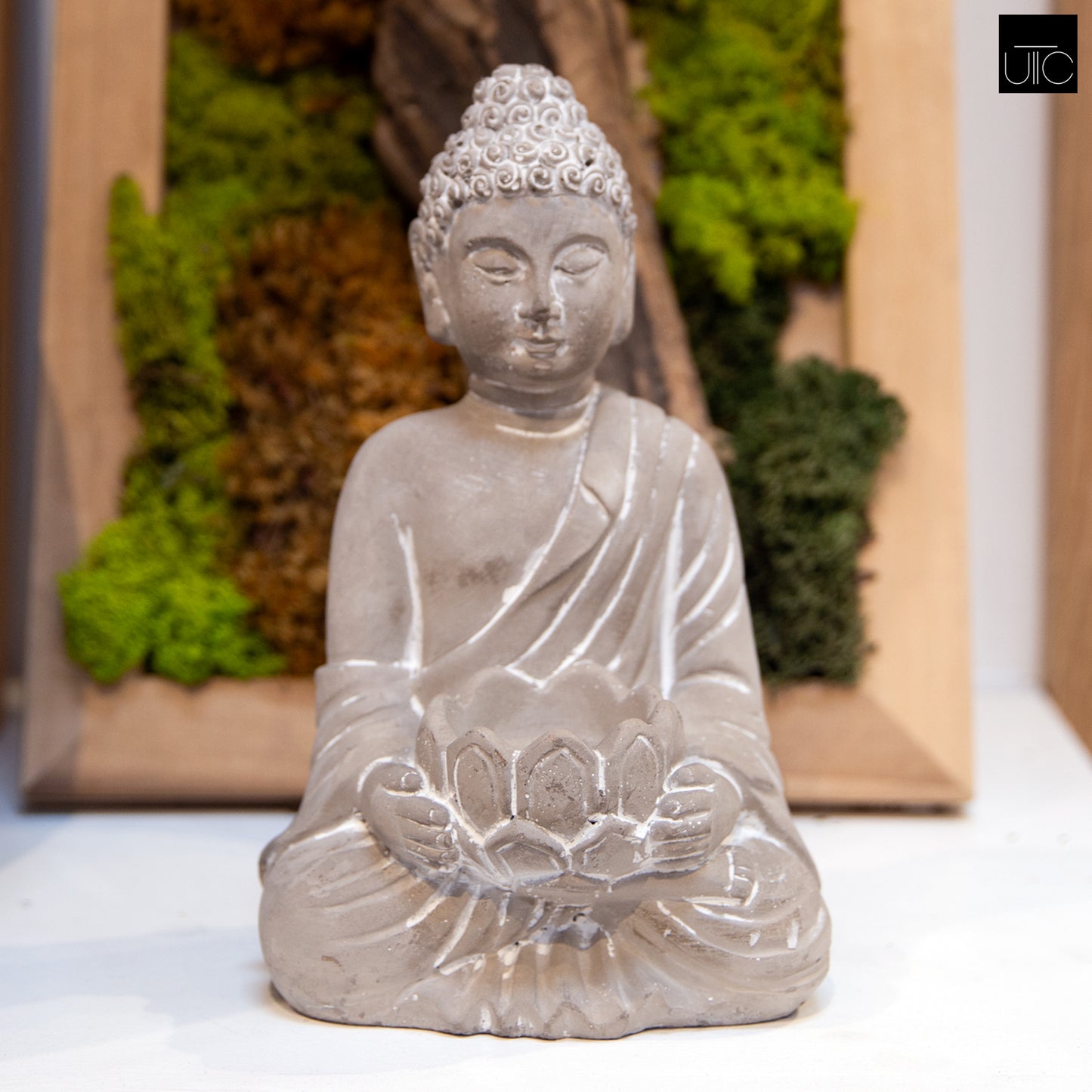 Umari Buddha with Basin Figurine