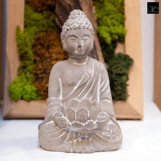 Umari Buddha with Basin Figurine