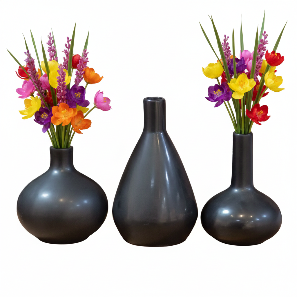 Yanna Ceramic Vase Set (Set of 3)