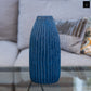 Ceramic Vase Gloss Finish Blue-11.25"H -248