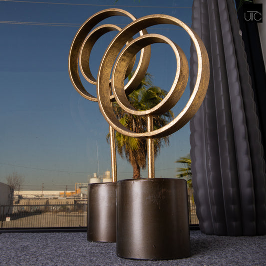 Metal Round Ornament