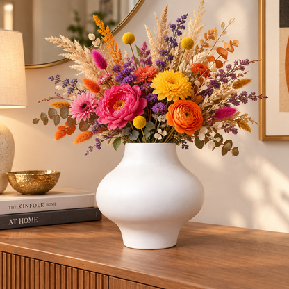Selora Ceramic Round Bellied Vase