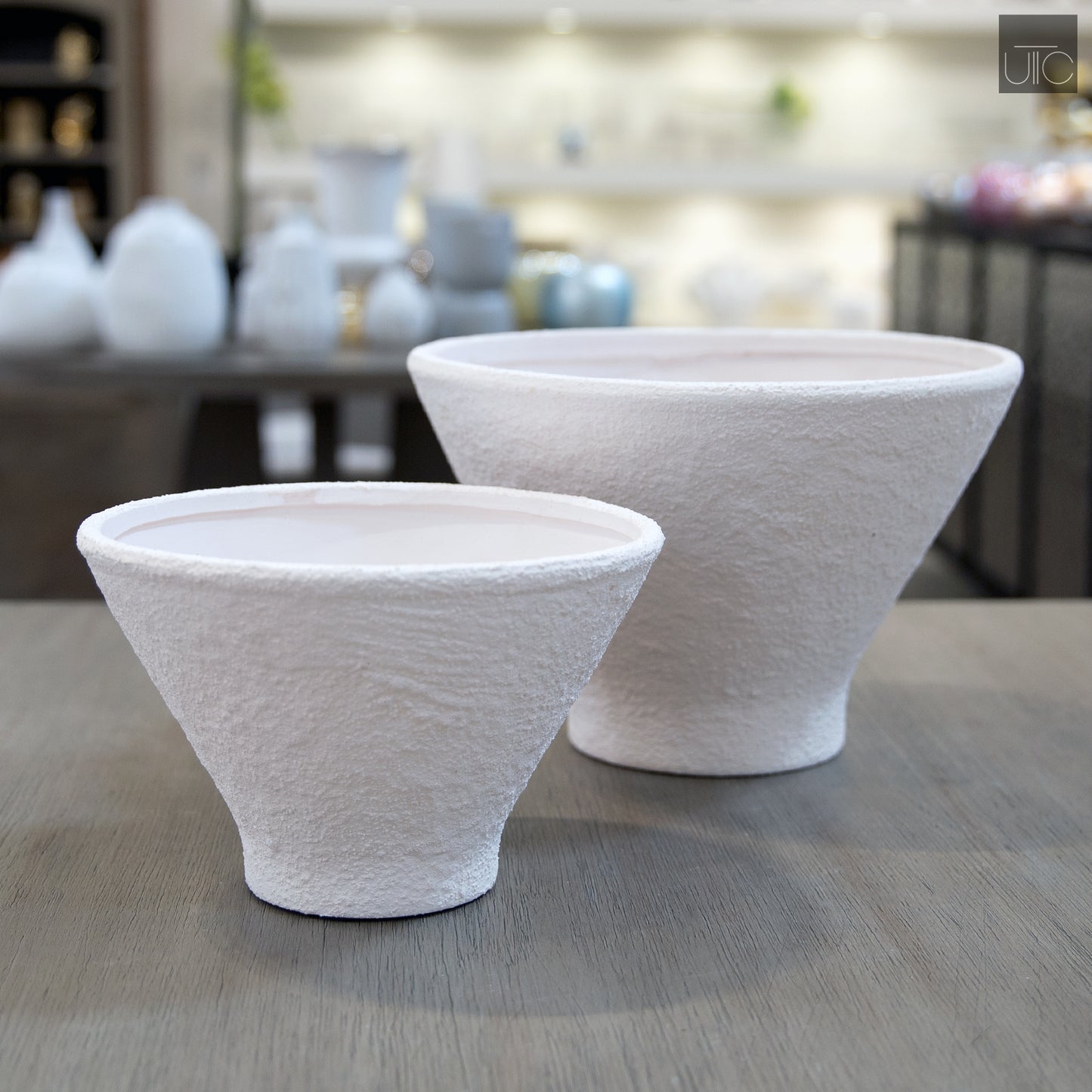 Sina Flared Cone Planter Set (Set of 2)