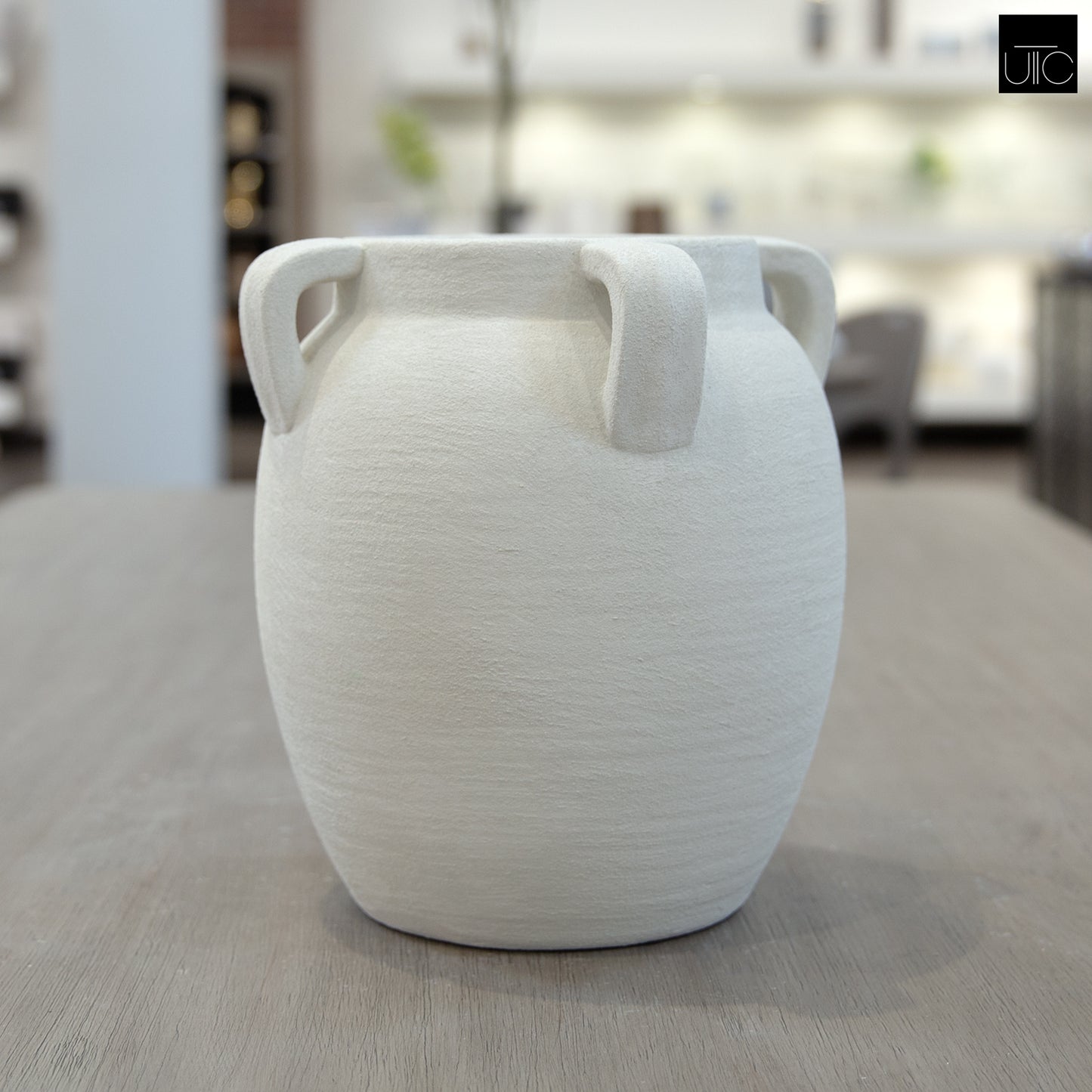 Aldora Multi-Handle Amphora Clay Jar