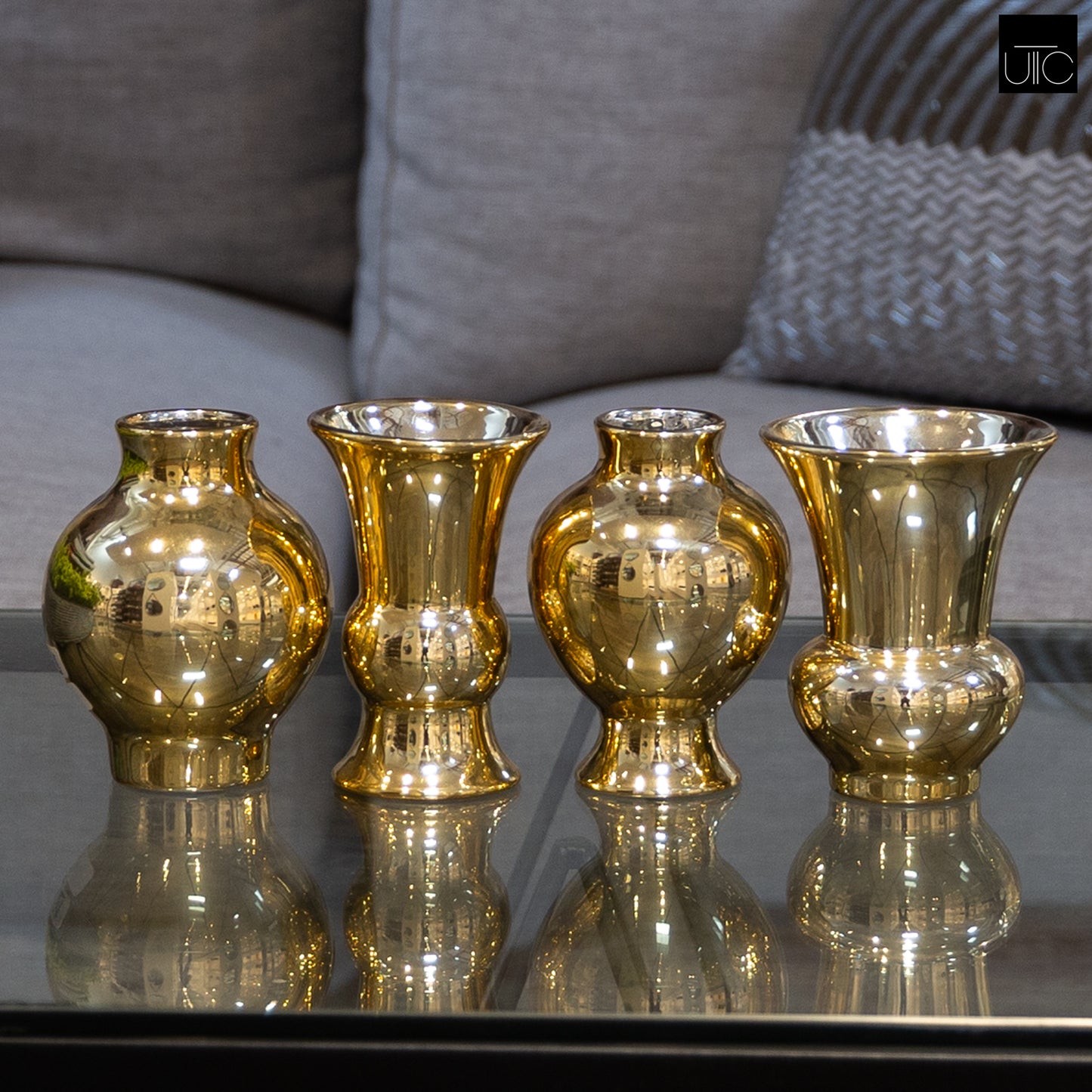 Novara Bellied Vase Quartet