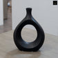 Nelya Sculptural Donut Ceramic Vase