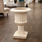 Ora Antique-Style Fiberglass Urn Planter