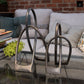 Lois Metal Abstract Décor (Set of 2)