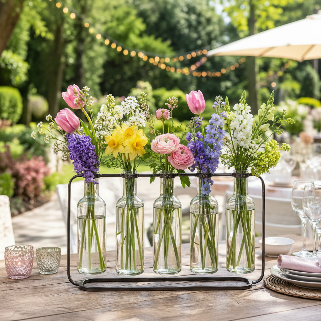 Harlen Hanging Bud Vase Cluster