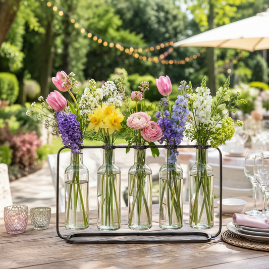 Harlen Hanging Bud Vase Cluster