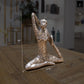 Arli Polyresin Yoga Lady Sculpture