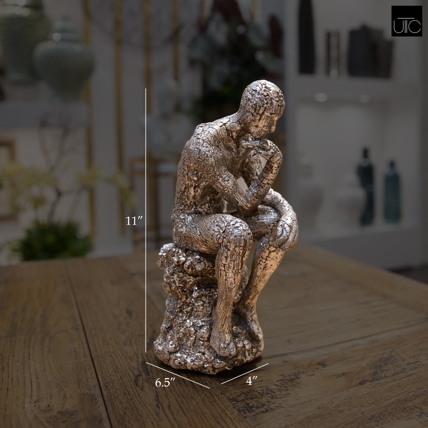 Lucinda Polyresin Thinking Figurine