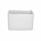 Rita Rectangular Embossed Planter - Small