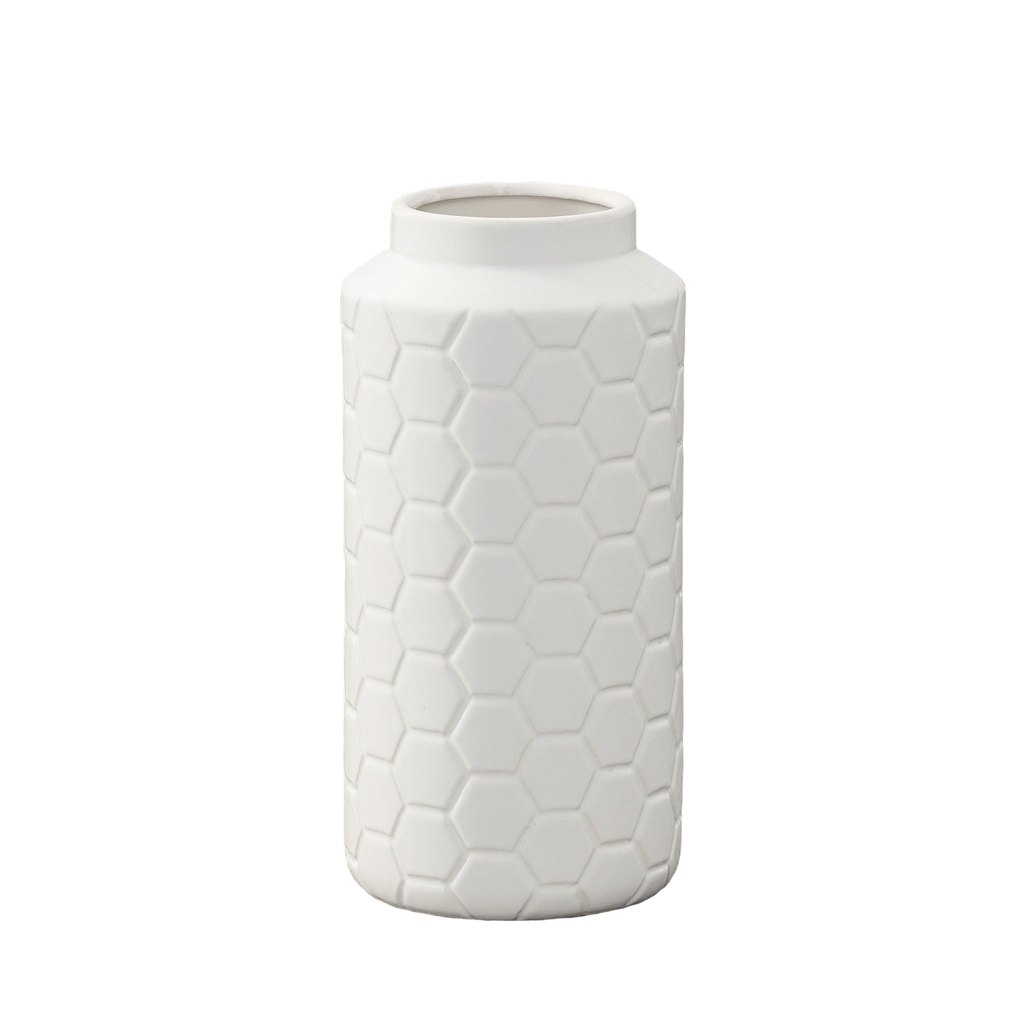 Rovari Octagon Pattern Ceramic Vase