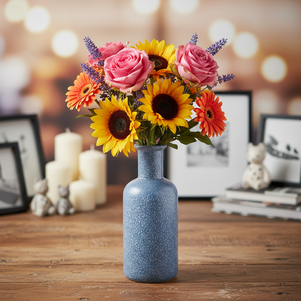 Grace Ceramic Speckled Vase