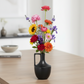 Leona Ceramic Round Bottle Vase