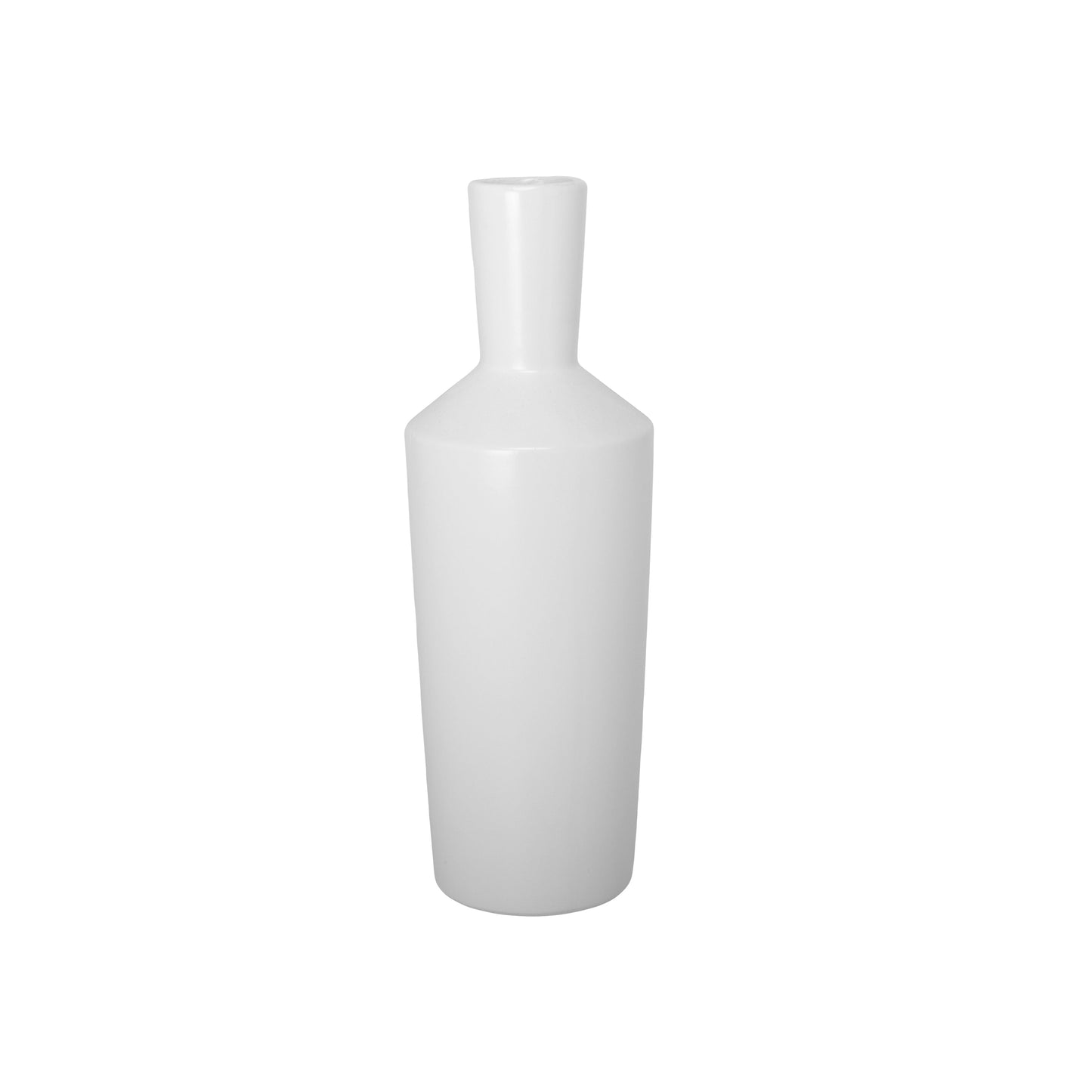 Shiloh Ceramic White Vase