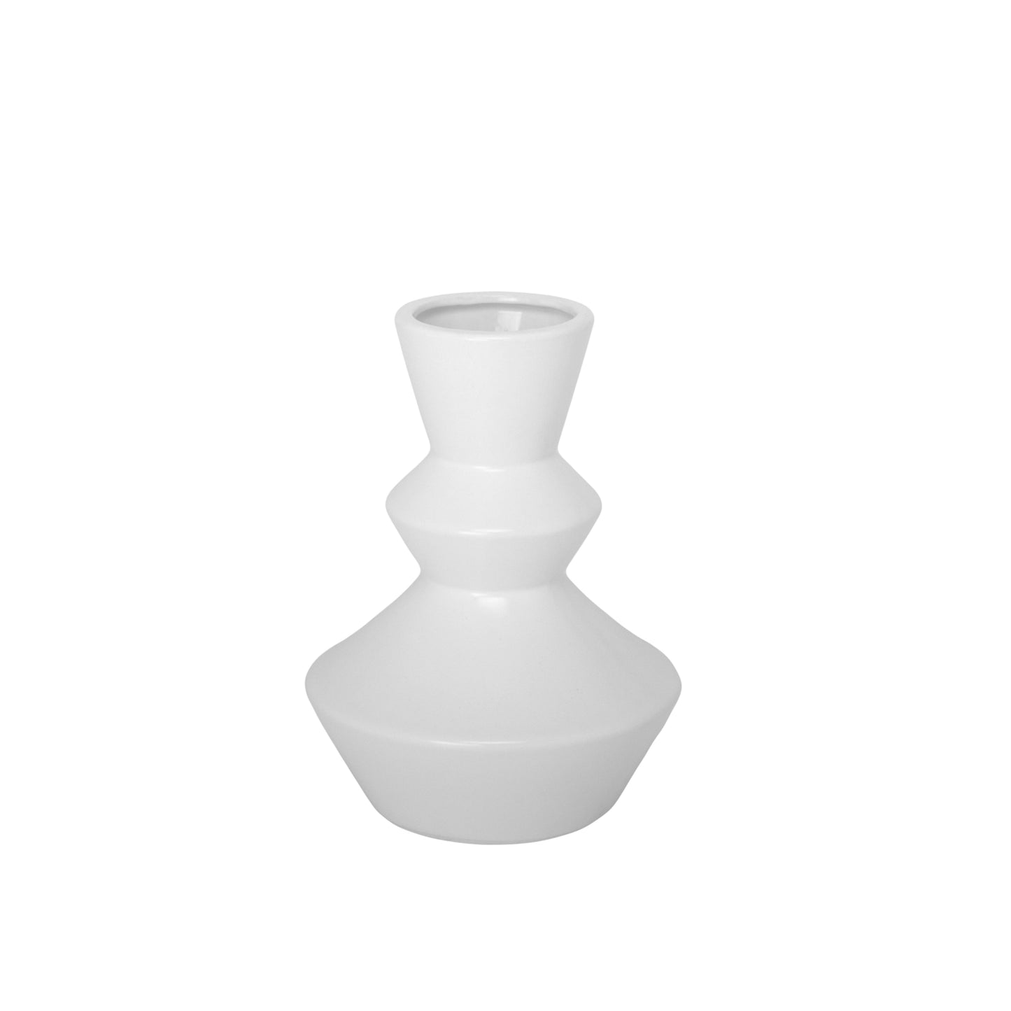 Porshan Geometric Ceramic Vase