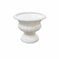 Alanis Pedestal Urn Ceramic Planter - White