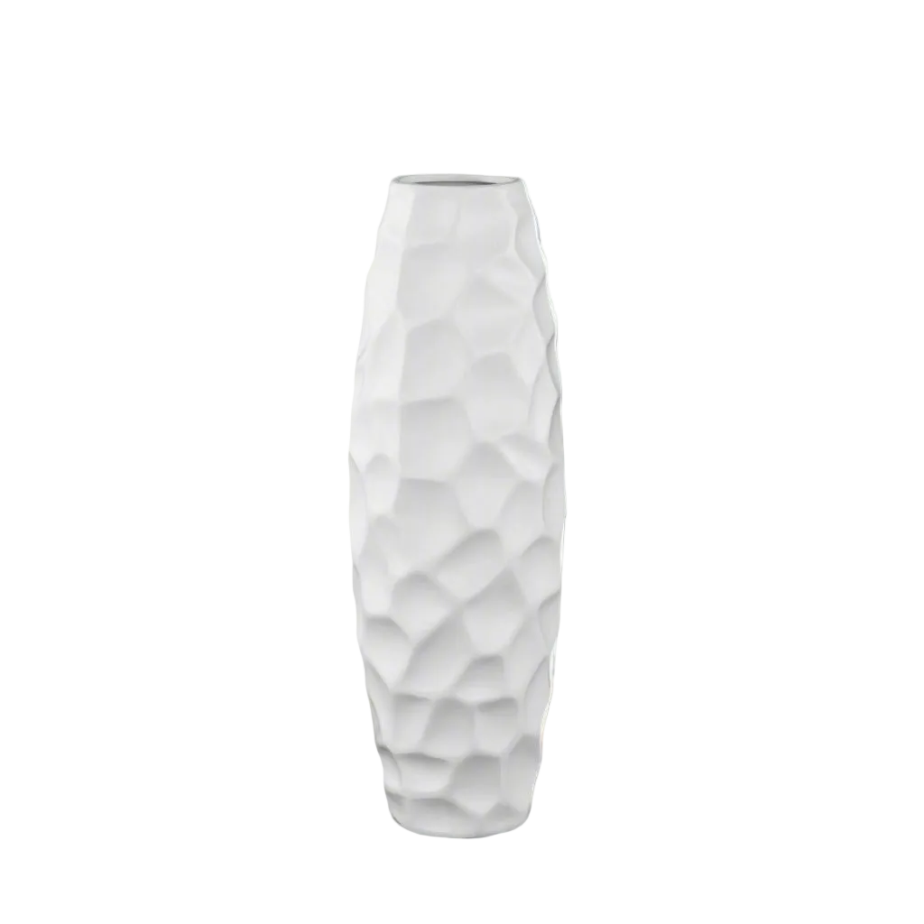 Elowen Ceramic Bellied Wave Vase