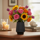 Kincade Ceramic Round Vase