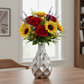 Chana Bellied Wave Ceramic Vase