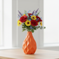 Chana Bellied Wave Ceramic Vase