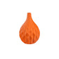 Maia Ceramic Embossed Wave Pattern Vase