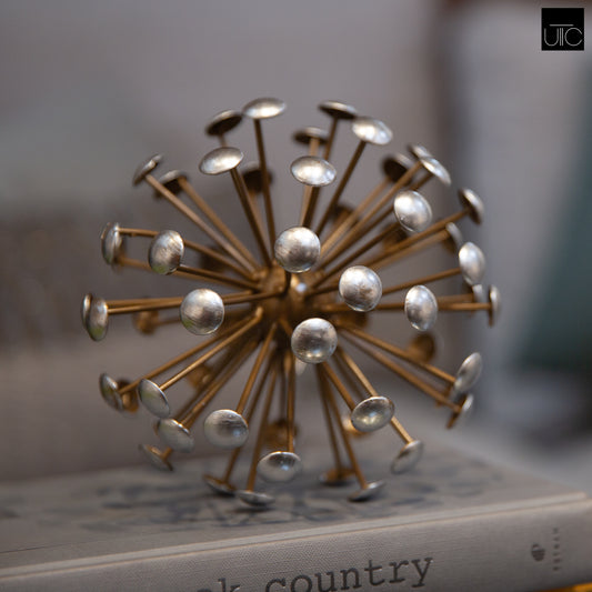 Amryn Metal Sea Urchin Sculpture