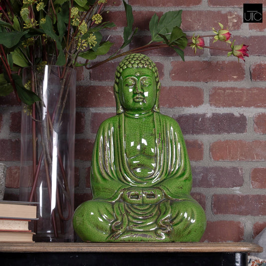 Zenithra Ceramic Buddha Figurine