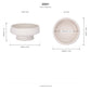 Mystique Ceramic Footed Bowl