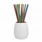 Caylen Matte White Ceramic Planter