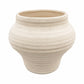 Eliza Bulbous Flared-Rim Ceramic Vase
