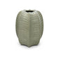Nanya Pinch-Lobed Ribbed Ceramic Vase