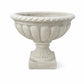 Zale Classic Fluted Garden Urn Planter with Pedestal