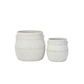 Evgen Rustic Barrel Planter Set (Set of 2)