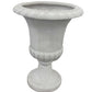 Klavdia Classical Pedestal Urn Planter with Decorative Rim