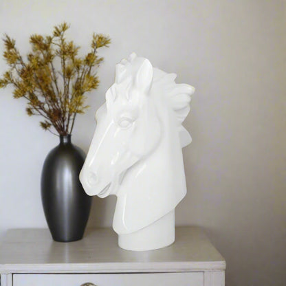 Breslin Resin Horse Head Sculpture