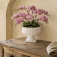 Niomie Cement Low Classic Urn Vase with Tapered Bottom