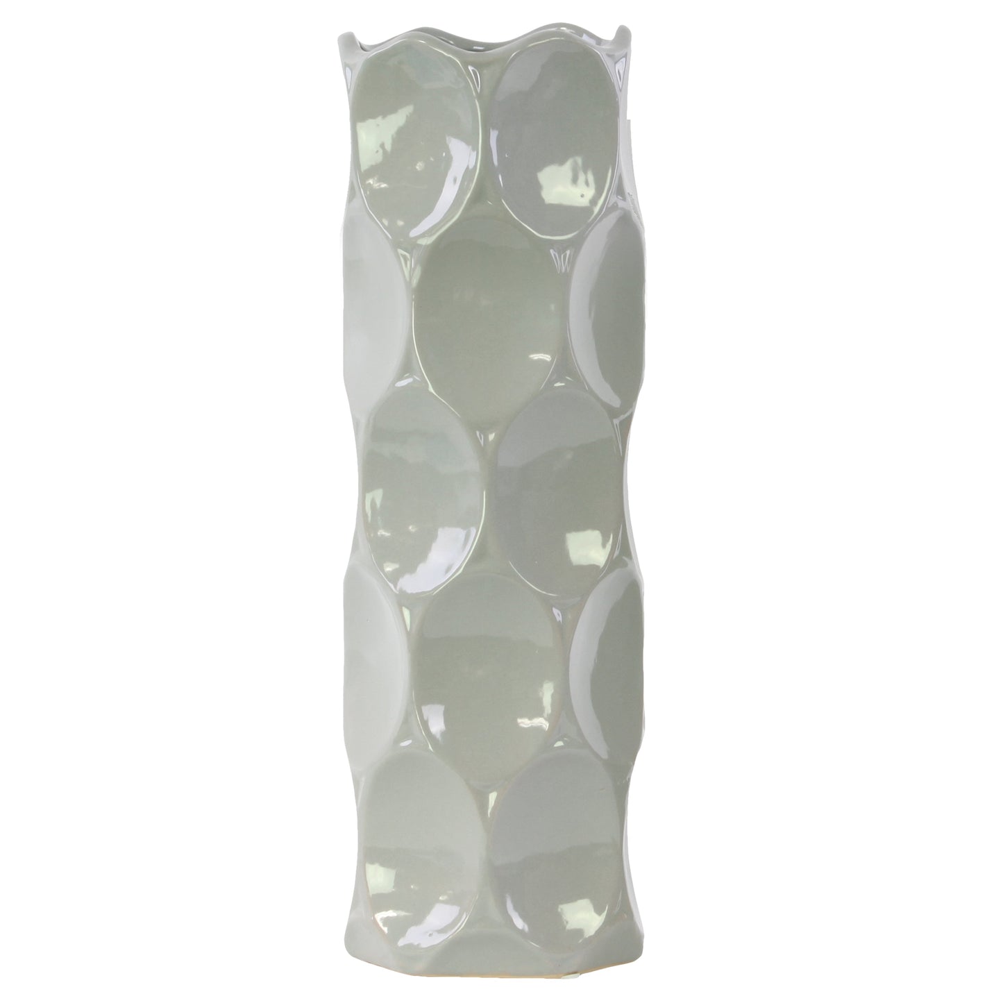 Jaselle Dimpled Ceramic Vase