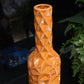 Rippled Ceramic Bottle Vase