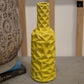 Rippled Ceramic Bottle Vase