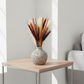 Esme Honeycomb Textured Ceramic Vase
