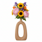 Liana Ceramic Oval Ring Vase