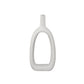 Allegra Ceramic Slim Oval Ring Vase